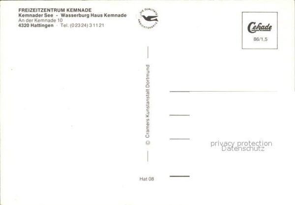 Kemnade Freizeitzentrum Wasserburg Seet mit Boo – Bild 2
