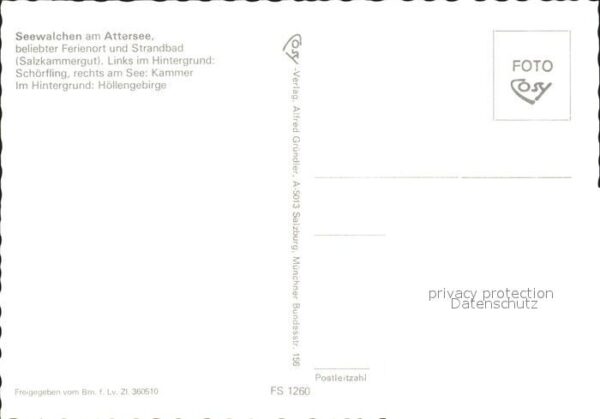Seewalchen Attersee Fliegeraufnahme – Bild 2