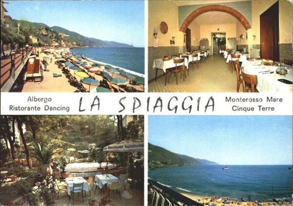 Monterosso al Mare Albergor Restaurant Dancing La Spiaggia
