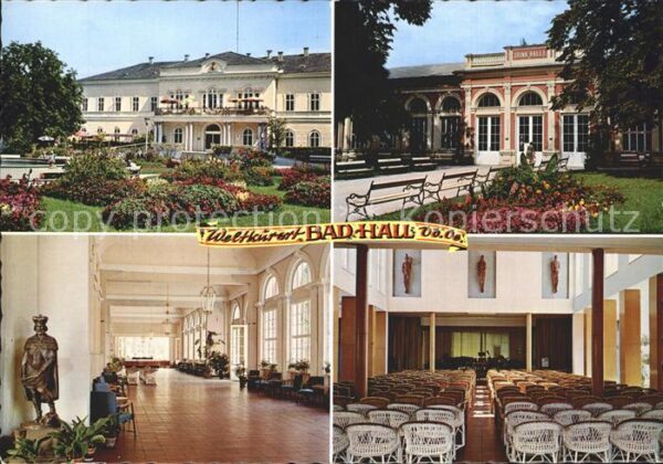 Bad Hall Oberoesterreich Kurhaus Trinkhalle Konzertraum