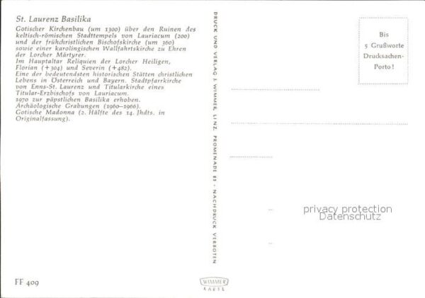 Enns Lorch St. Laurenz-Basilika Lauriacum – Bild 2