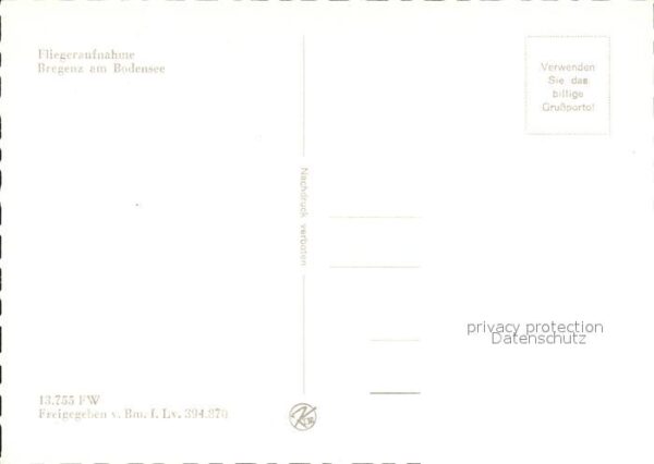 Bregenz Vorarlberg Fliegeraufnahme – Bild 2