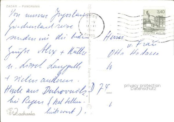 Zadar Zadra Zara Fliegeraufnahme – Bild 2