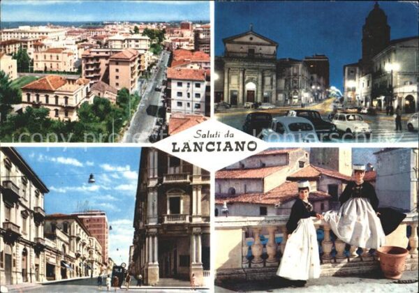 Lanciano mit Frauen in Tracht
