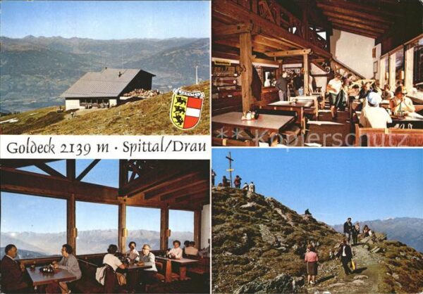 Spittal Drau Goldeck Berghaus Restaurant
