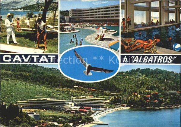Cavtat Dalmatien Minigolf Hotel Albatros Swimmingpool