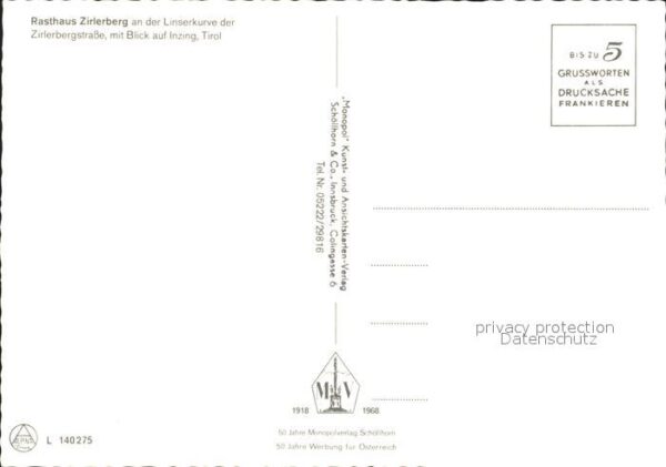 Inzing Tirol Rasthaus Zirlerberg Zirlerbergstrasse A – Bild 2