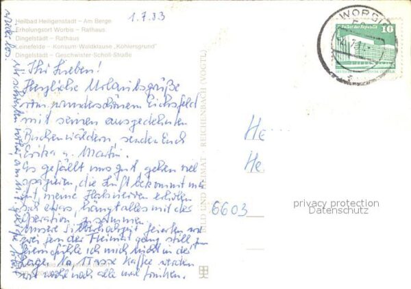 Heiligenstadt Eichsfeld Kirche Worbis Dingelstädt Rathaus Leine – Bild 2