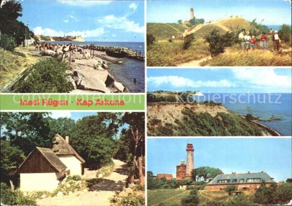 Arkona Kap Küste Dünen Leuchtturm