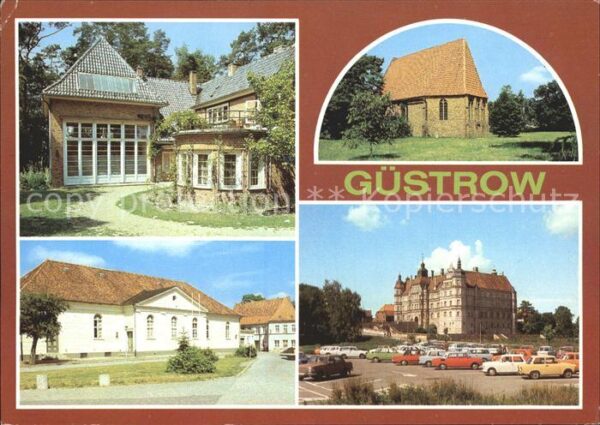 Guestrow Mecklenburg Vorpommern Ernst Barlach Haus Heidberg Kapelle The