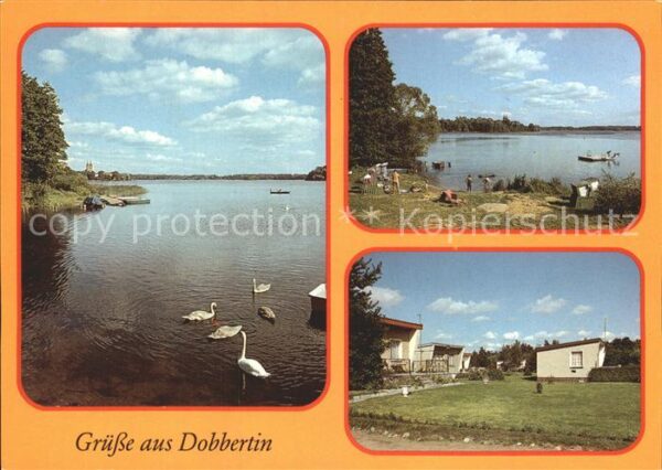 Dobbertin Campingplatz Schwäne See