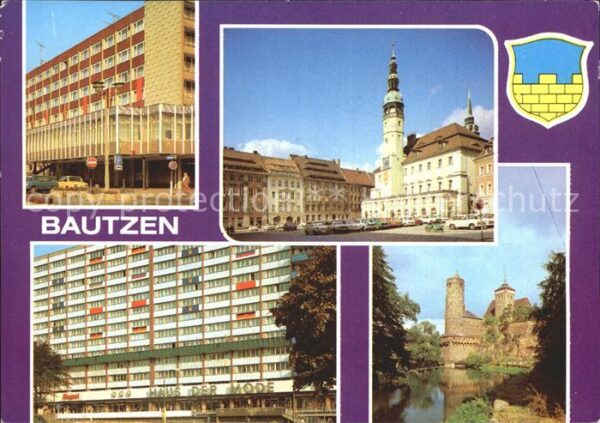 Bautzen HO Cafe Lubin Markt Rathaus Haus der Mo