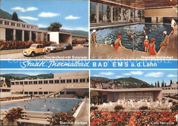 Bad Ems Thermalbad Hallenbad Cafe Terrasse Frei
