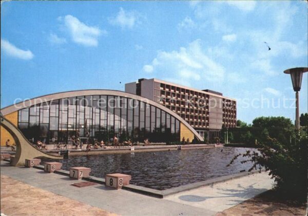 Hajdúszoboszló  Strandbad des gewerkschaftlichen Kurhei