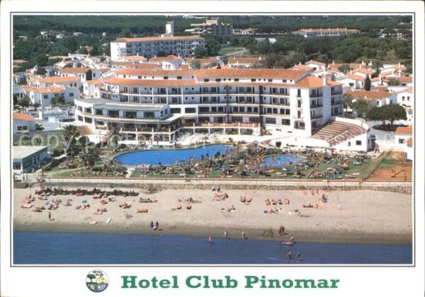 Malaga Andalucia Hotel Club Pinomar Strand Fliegeraufnah