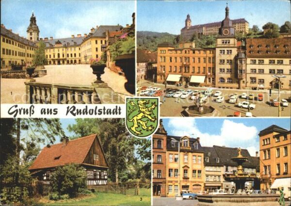 Rudolstadt Schloss Heidecksburg Marktplatz Museum