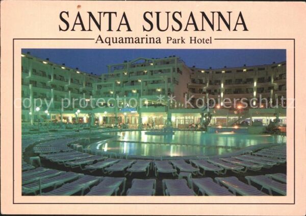 Santa Susanna Aquamarina Park Hotel Swimming Pool
