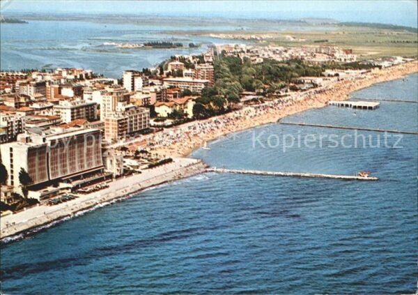 Grado Gorizia Veduta aerea dell isola e della Laguna