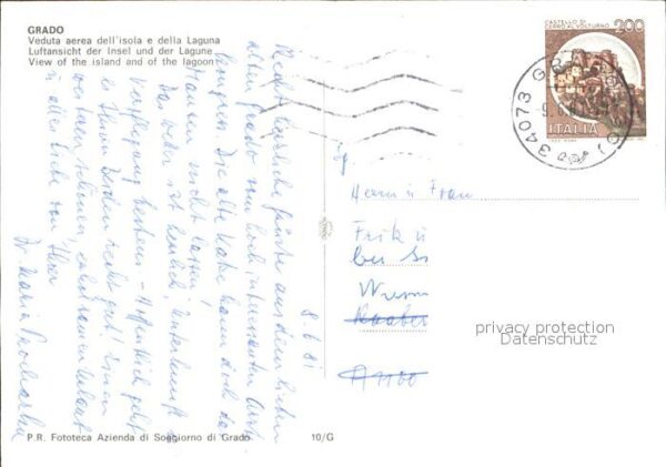 Grado Gorizia Veduta aerea dell isola e della Laguna – Bild 2