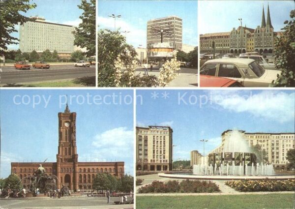 Berlin Hotel Beerolina Weltzeituhr Nikolaivier
