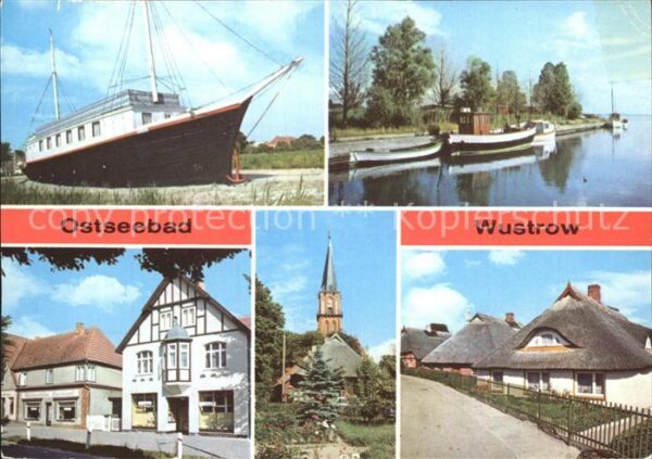 Wustrow Ostseebad Betriebsferienheim Plamag Plauen Hafen
