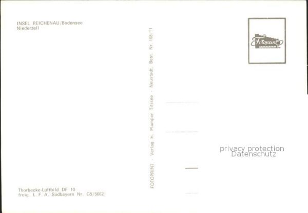 Niederzell Reichenau Bodensee Fliegeraufnahme – Bild 2