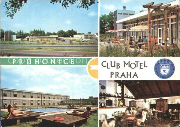 Pruhonice Club Motel Praha Terrasse Swimmingpool