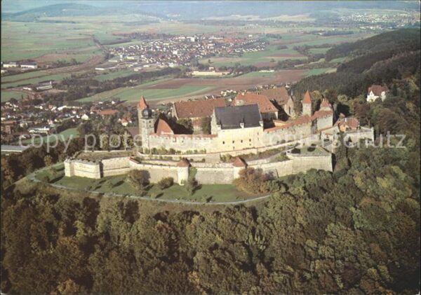 Coburg Veste Coburg Fliegeraufnahme