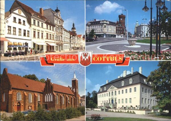 Cottbus Altmarkt Oberkirche Spremberger Turm Kl