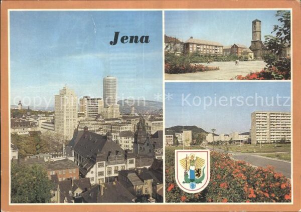 Jena VEB Carl Zeiss Platz der Kosmonauten St