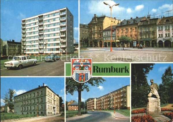 Rumburg Rumburk Nova vystavba Namesti J Fucika Mestske