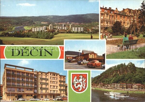 Decin Boehmen Nova vystavba na Starem meste Tyrsuv pa