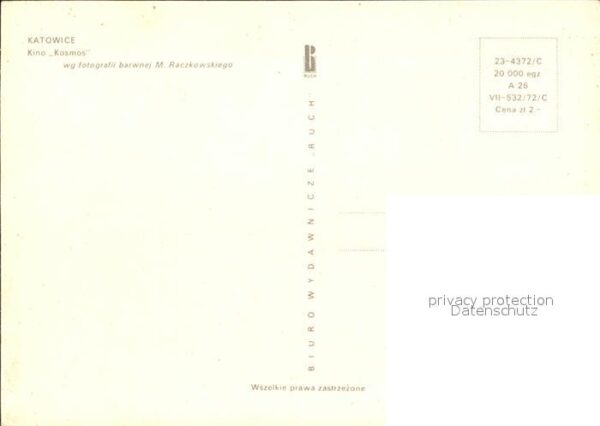 Katowice Kino Kosmos – Bild 2