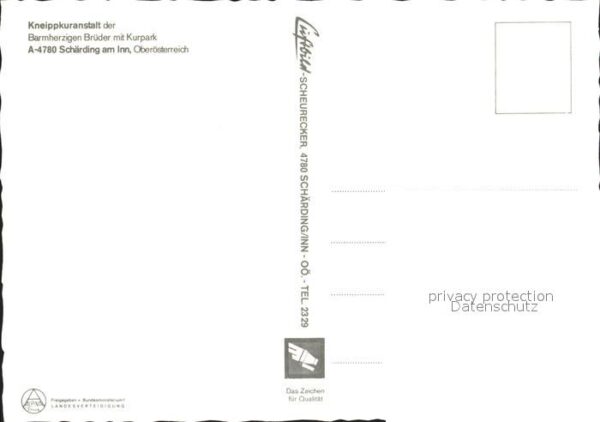 Schaerding Kneippkuranstalt der Barmherzigen Brüde – Bild 2