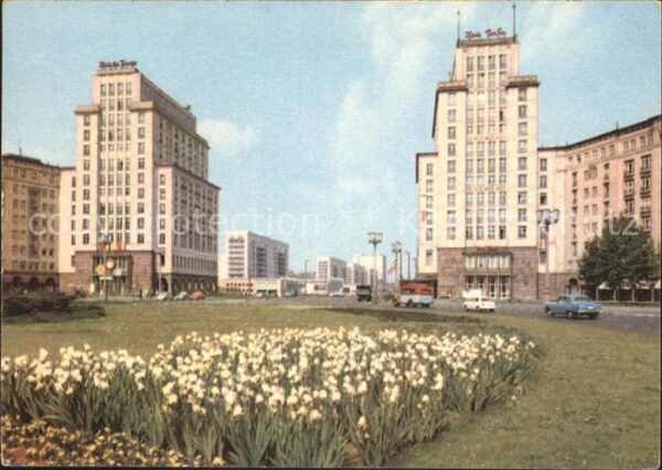 Berlin Strausberger Platz Karl Marx Allee