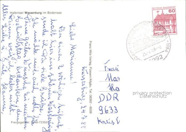 Wasserburg Bodensee Halbinsel Fliegeraufnahme – Bild 2