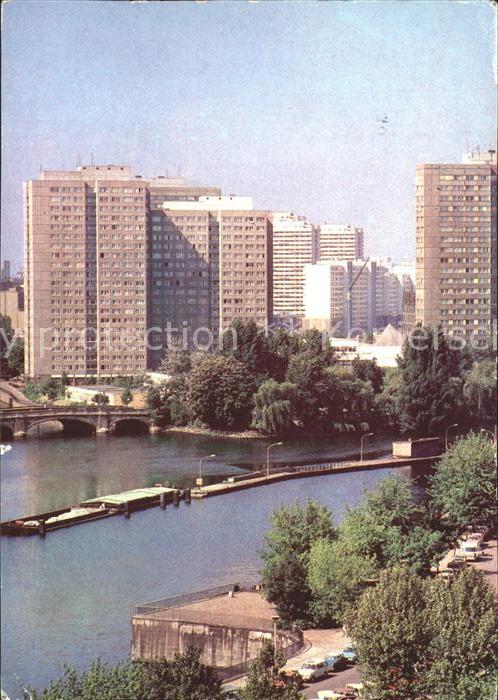 Berlin Blick zur Fischerinsel
