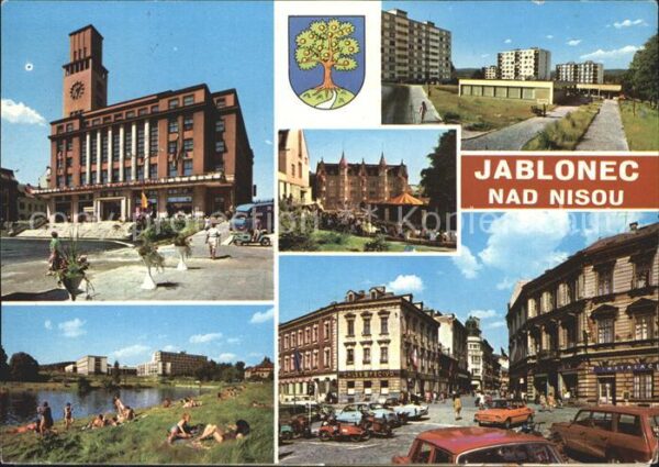 Jablonec nad Nisou Celkovy pohled Restaurace Petrin Vystav