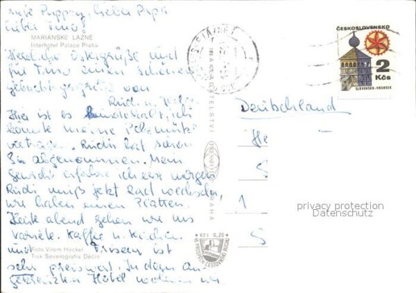 Marianske Lazne Interhotel Palace Praha – Bild 2