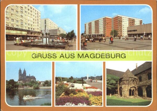 Magdeburg Karl Marx Strasse Julius Bremer Strasse