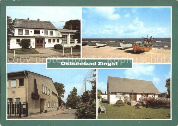 Zingst Ostseebad FDGB Erholungsheim Fischerstrand Urlaub