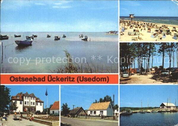 Ueckeritz Usedom Achterwasser POS Ernst Thälmann Hauptst