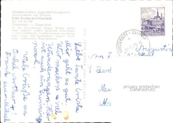 Gaisfeld Krottendorf Schullandheim Pension Weststeirisches J – Bild 2