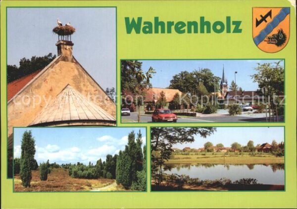 Wahrenholz Storchennest Ortspartie Heide Landschaf