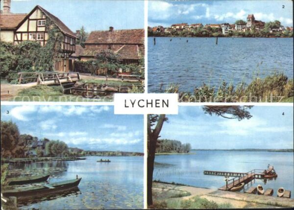 Lychen Malerwinkel Stadtsee Grosser Lychensee