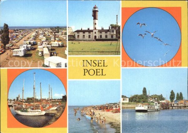Timmendorf Insel Poel Zeltplatz Leuchtturm Hafen Strand Anleg