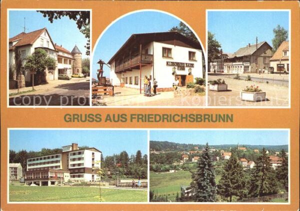 Friedrichsbrunn Harz HO Gaststätte Brockenblick Zum Ramberg