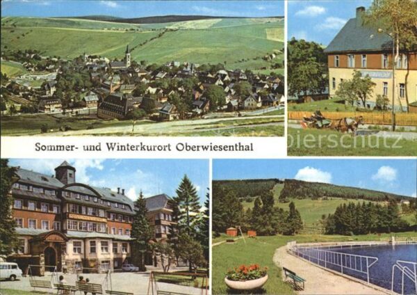 Oberwiesenthal Erzgebirge Gesamtansicht Hotel Bergfrieden Erholun