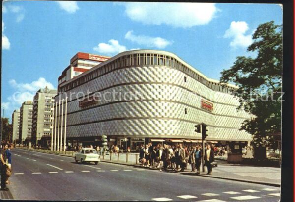 Leipzig Warenhaus Konsument am Brühl Messestadt