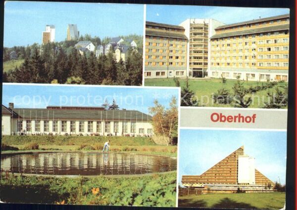 Oberhof Thueringen Interhotel Panorama FDGB Heim Fritz Wei